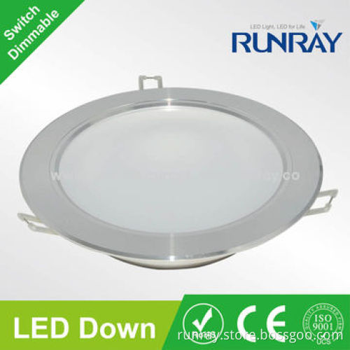15W LED Downlight, 85-265V AC, PMMA Material, Highlight Transmittance, Easy Installation/CE/RoHS/TUVNew